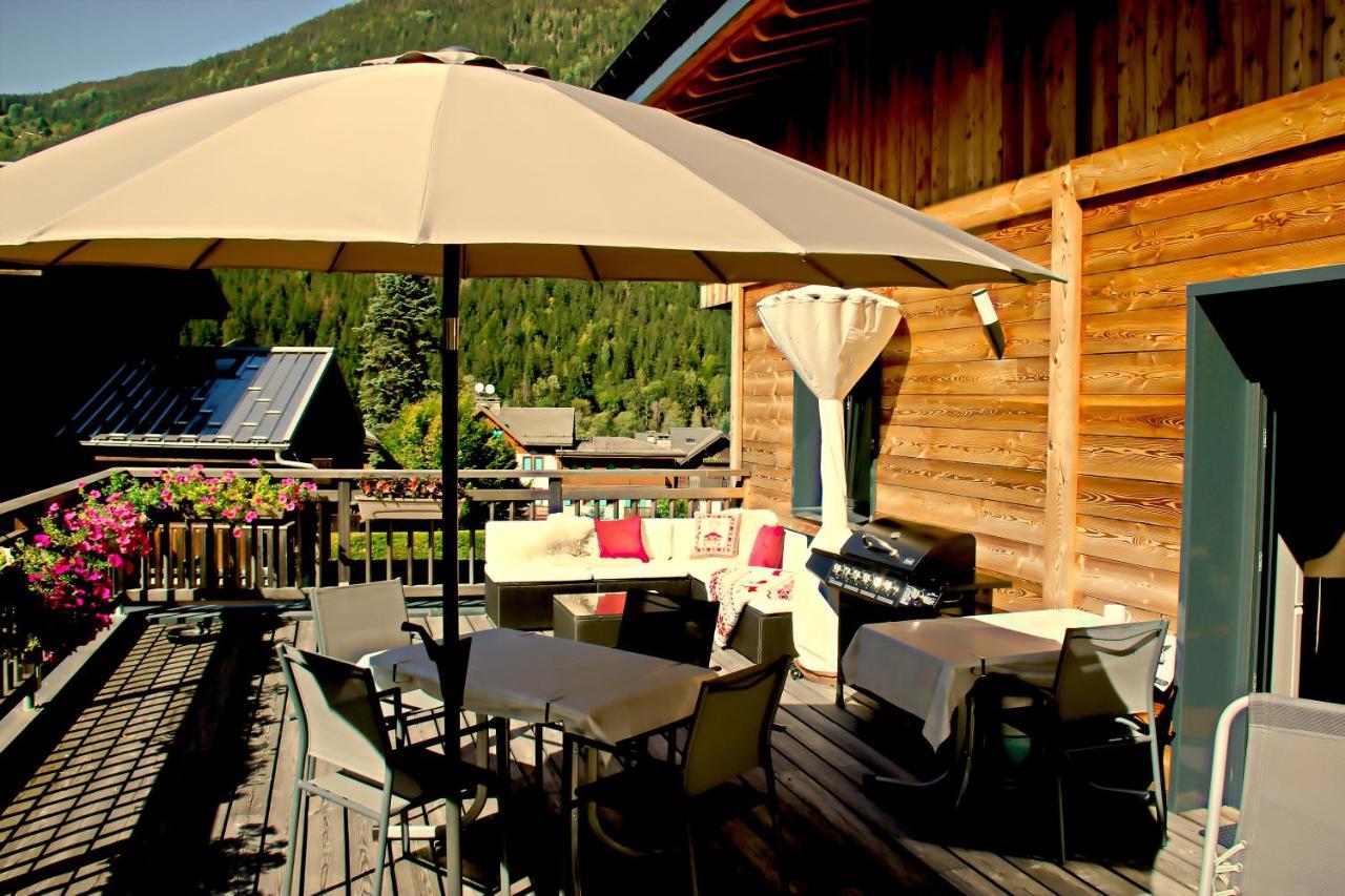 Chalet Amour Blanc Chamonix Лез-Уш Экстерьер фото